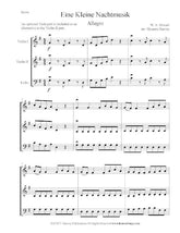 Eine Kleine Nachtmusik: Allegro for Student String Trio - PDF Download